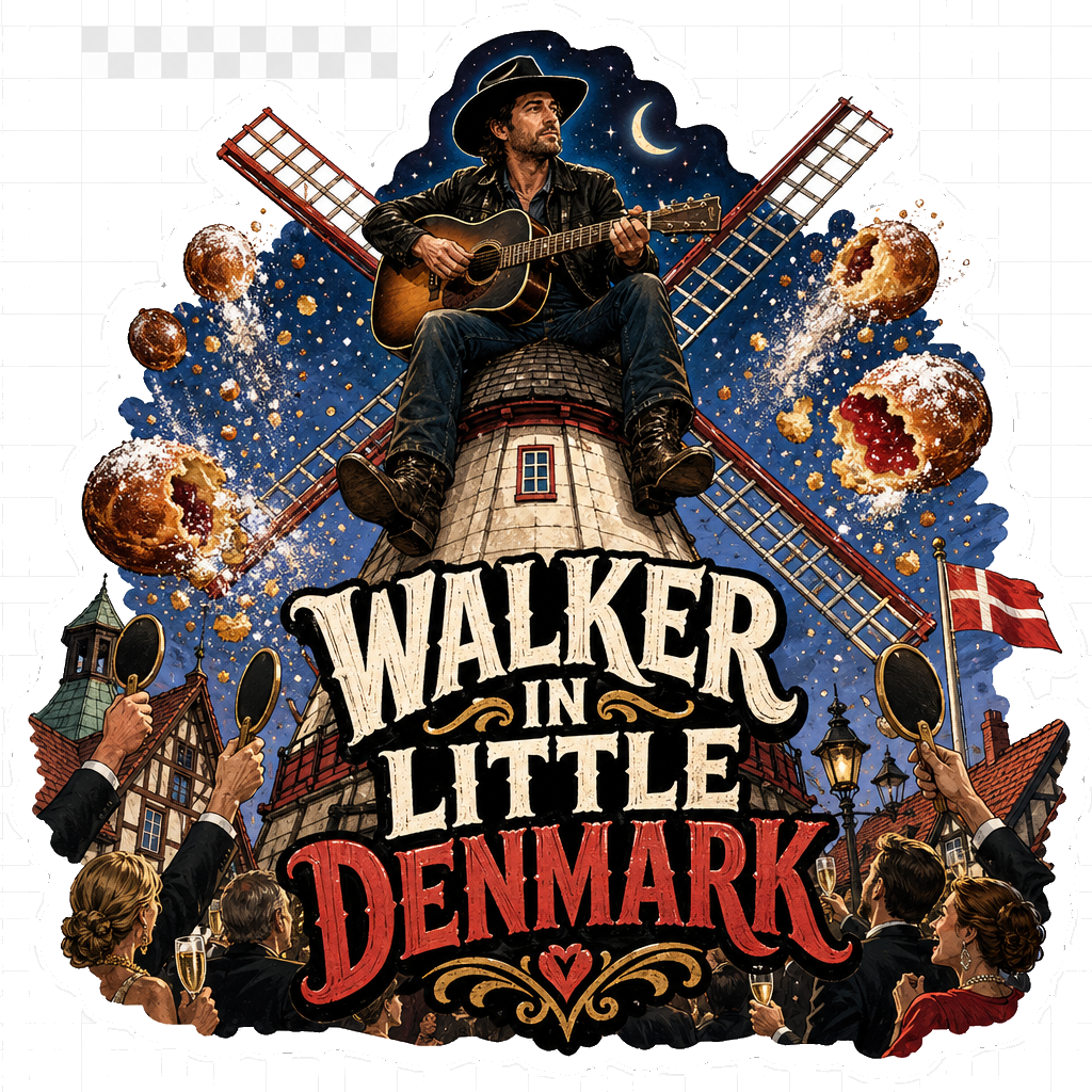 Ryan Bingham Solvang Walker Sticker